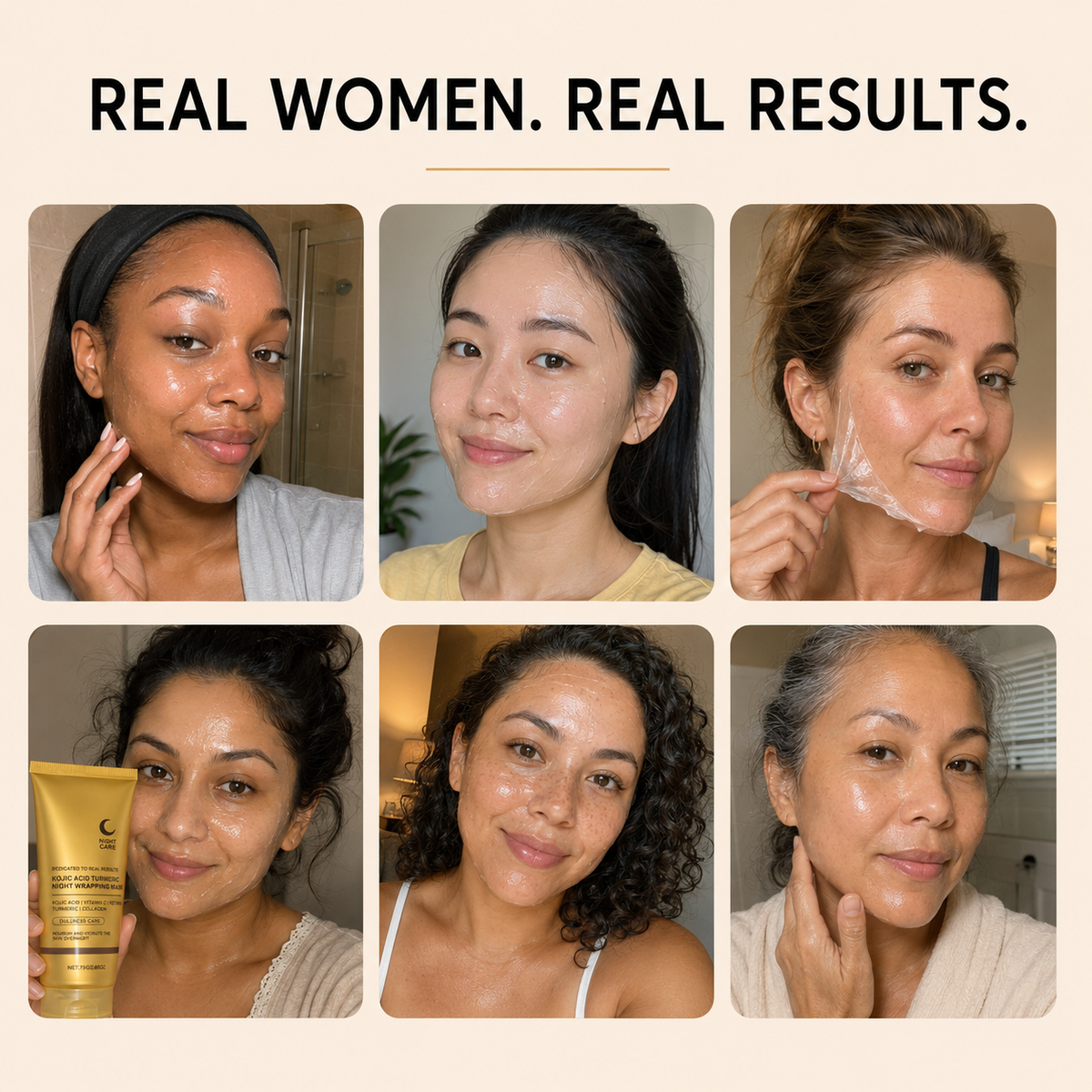 VelvetGlow™ – Premium Overnight Peel-Off Mask