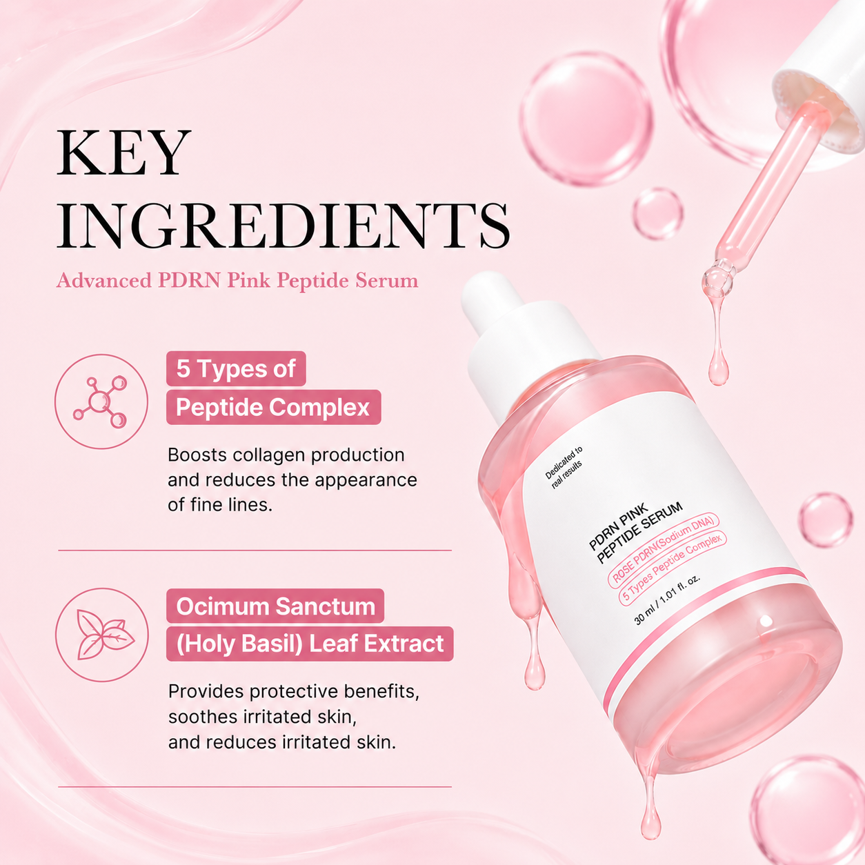 Glasselle™ – Advanced PDRN Pink Peptide Serum